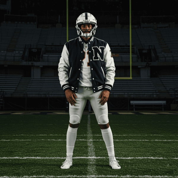 American football varsity jacket custom
